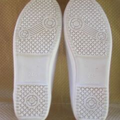 中古24.5cm 上履き　バレーシューズ　スクールシューズの画像