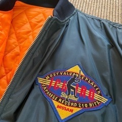 【新品値下げ】非売品 イチロー 日産 MA-1  限定ブルゾンの画像