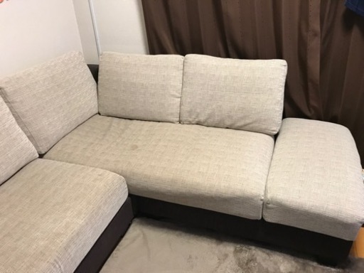 大塚家具L字型ソファ