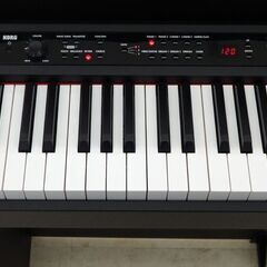 北海道 千歳市/恵庭市 動作品 KORG/コルグ 電子ピアノ LP-380 20年製 ブラック デジタルピアノ 88鍵 イス付の画像