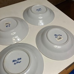 【ブルーオニオン柄のお皿セット】の画像