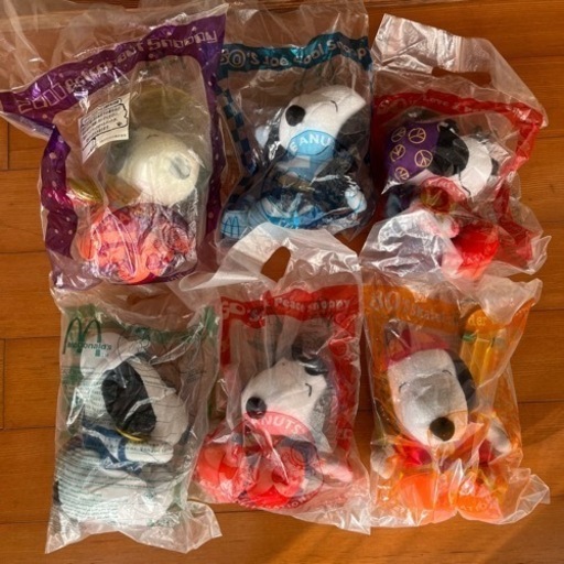 マックのスヌーピーぬいぐるみ