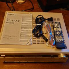 ■ONKYO AVセンターTX-SA605　■YAMAHAセンタースピーカーNS-C103　AVアンプの画像