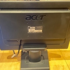 エイサー　AL1916W A 19"インチLCD モニター1440×900 の画像
