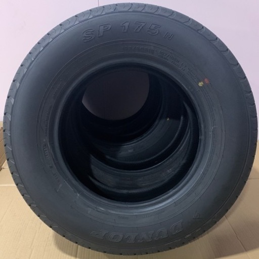 DUNLOP ハイエース純正タイヤ4本　新車外し　2022.11 ダンロップ 