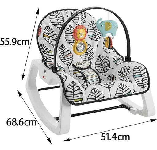 【美品】フィッシャープライス バウンサー リーフ