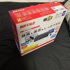 美品！外付けハードディスク　4TB