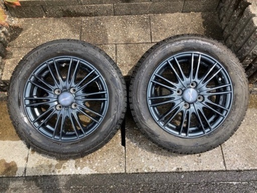 【お取引先決まりました】155/65R14 スタッドレスタイヤ アルミホイール 4本セット