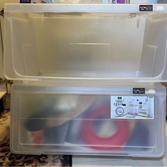大きな口の収納ボックスの画像