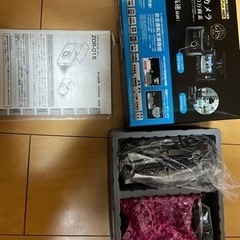 ドライブレコーダー　未使用　コムテック前後タイプ