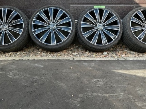【ジャンク】DAD ギャルソンホイール 225/35R19