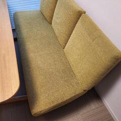 (値下げ) カリモク家具 ソファーダイニングセットの画像