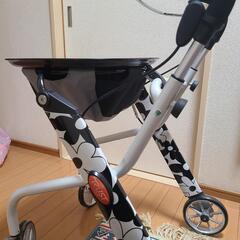 愛知県　竹虎　室内用歩行車トラストケアウォーカー「レッツゴーミニ」　シルバーカーの画像