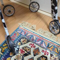 愛知県　竹虎　室内用歩行車トラストケアウォーカー「レッツゴーミニ」　シルバーカーの画像