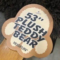※終了※コストコ★巨大クマ　ぬいぐるみ　１３５cmぐらい？の画像