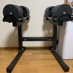フレックスベルダンベル32kg×2 + フラットベンチ