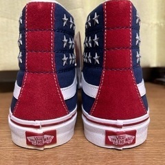 ◆商談中◆VANSスニーカー◆新品◆26㎝◆アメリカ柄◆の画像