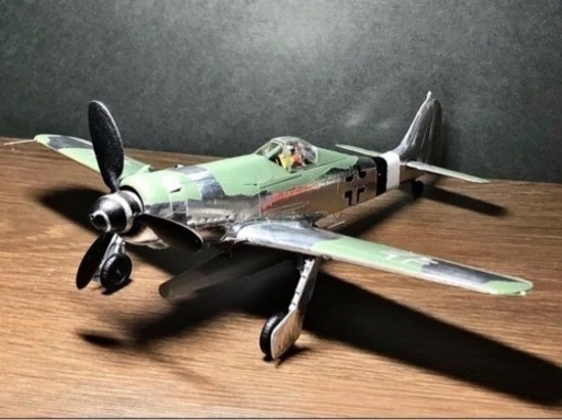 アルミ貼りFw190D-12(1/48)完成品