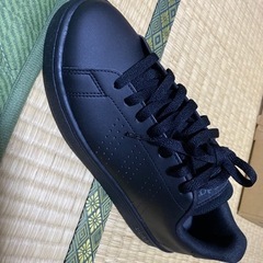 25.0cm アディダス　黒の画像