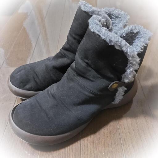 リゲッタ カヌー ボア ショート ブーツ ブラック L(24.5-25cm)