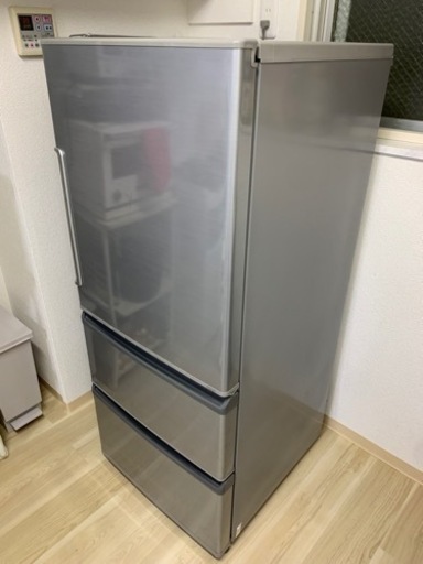 オーブンレンジが置ける冷蔵庫 AQUA  272L