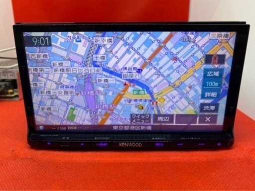 KENWOOD 最上級　MDV-X702 最新2022地図　新品バックカメラ付き　つ-3
