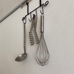 無印良品 お玉、トング、泡立て器の画像