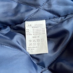 【お取引き相手様決定】【kaepa ケイパ 】 ベンチコートロング丈 裏ボア Mサイズ ネイビーの画像