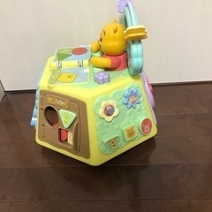 プーさん　ゆび先知育おもちゃの画像