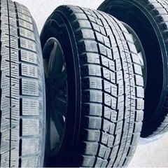 YOKOHAMA  205/65 R16 スタッドレスタイヤ＋トヨタ純正ホイル　4本セットの画像