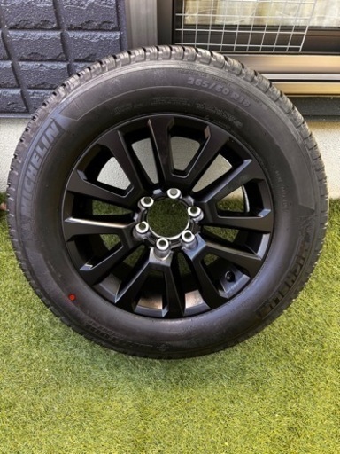 値下げ致しました✨150プラド/マットブラックエディションMBE/スペアタイヤ ホイール1本/納車外し/未使用/18インチ