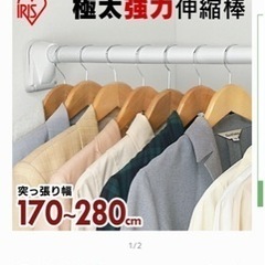極太強力伸縮棒 H-GBJ-280 (幅170〜280cm) ア...