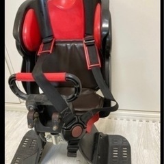 自転車フロントチャイルドシート　レインカバー付きの画像