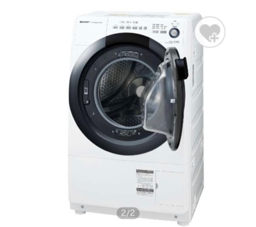 ★価格交渉可★【11/24あたりにお渡しor発送】SHARP 乾燥機付きドラム式洗濯機 ES-S7D-WR