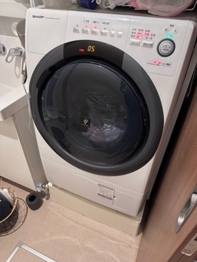 ★価格交渉可★【11/24あたりにお渡しor発送】SHARP 乾燥機付きドラム式洗濯機 ES-S7D-WR