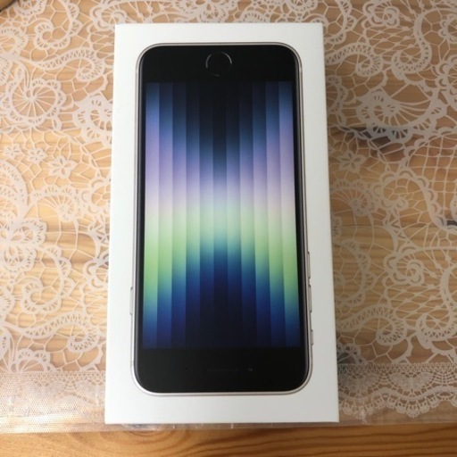 AppleiPhoneSE第3世代64GBスターライトMMYD3J_A Apple