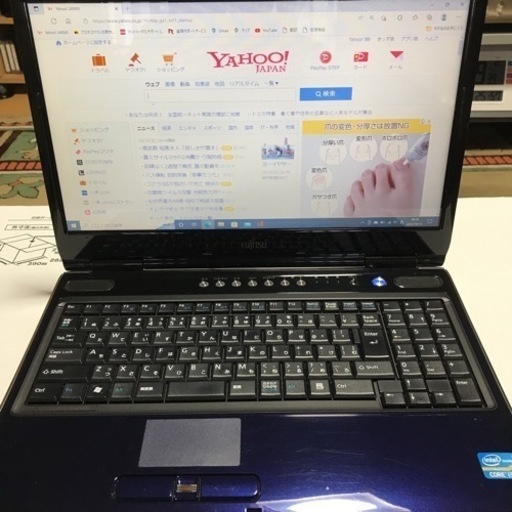 ノートパソコン FUJITSU   corei3 Windows10 64 pro