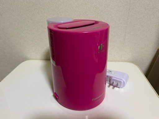 【終了】加湿器　Panasonic パナソニック nanoe ナノイー　加湿発生機　F-GMGK02 ピンク