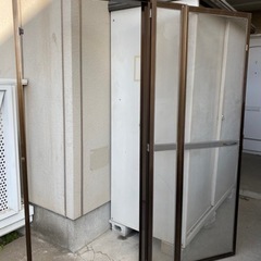 枠付き玄関網戸