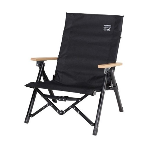 キャプテンスタッグ　リクライニングロースタイルチェア　車で配送