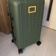 ワイドハンドルジッパーキャリー61L カーキ NAG-0800-...