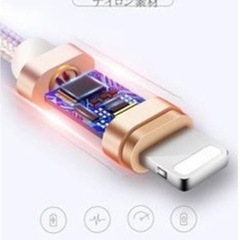 iPhone充電ケーブル 0.25m 2本 シルバーの画像