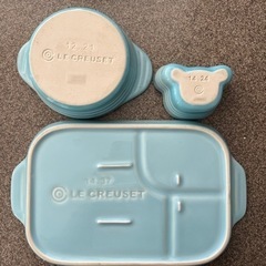 ル・クルーゼの赤ちゃん食器　の画像