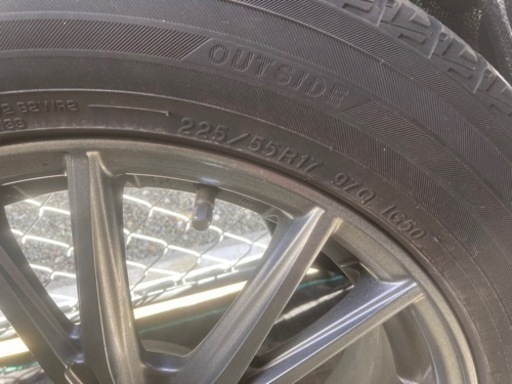 225/55R17 BluEarth IG50PLUS スバルXV適応　スタッドレスタイヤ４本ホイール付き