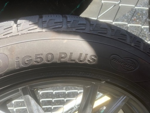 225/55R17 BluEarth IG50PLUS スバルXV適応　スタッドレスタイヤ４本ホイール付き