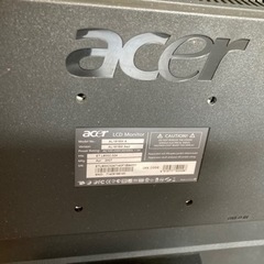 ACER 19インチモニター　ケーブル付きの画像