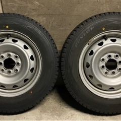 DUNLOP ダンロップ　スタッドレスタイヤ　マルチホイール　155/80R14 4本セット