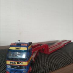 1/50 ダンプ、トレーラーミニカー　欠損部分、汚れありの画像