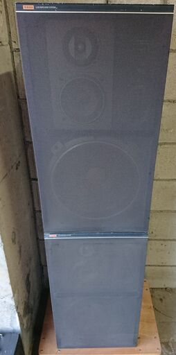 【値下げ！】TRIO　LS-606　スピーカーペア　動作未確認
