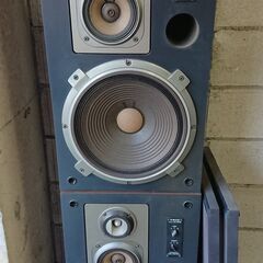 【値下げ！】TRIO　LS-606　スピーカーペア　動作未確認の画像